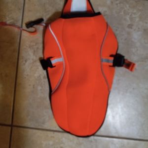 Dog cooling jacket
